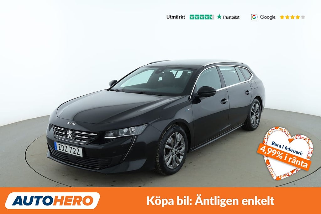 Peugeot 508 SW Hybrid Allure / Värmare, Backkamera