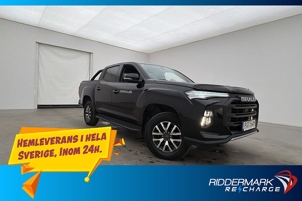 Maxus T90 EV 88.5 kWh 180hk Drag B-Kamera Skinn CARPLAY Moms