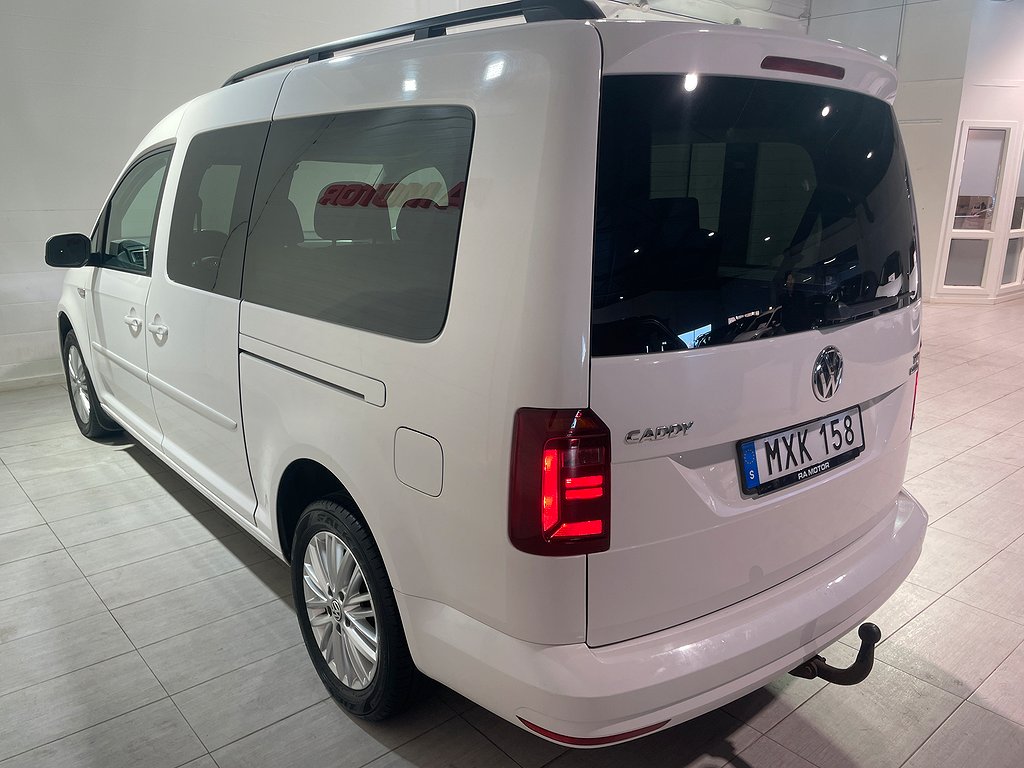 Volkswagen Caddy Maxi | 7-sits | MOMS | Automat | Kamera 2016