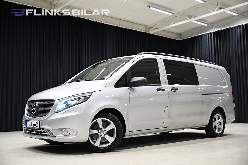 Mercedes-Benz Vito Mixto|119|Aut|190HK|X2-Dörr|Fjärrstyrd Värmare|Drag|