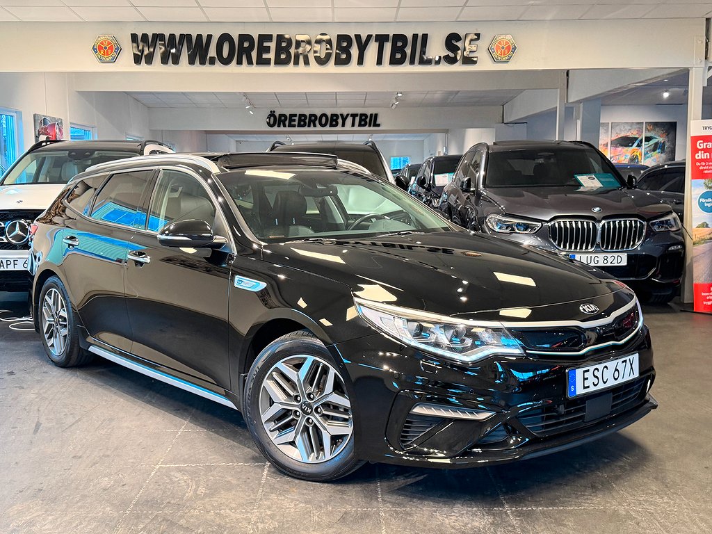 Kia Optima Sport Wagon Plug-in Hybrid Drag Plus paket 2 M-värmare