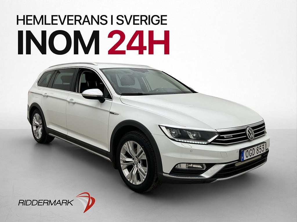 Volkswagen Passat Alltrack 2.0 TDI 190hk 4M Värm Kamera Drag