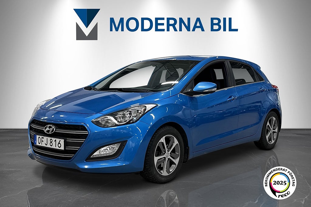 Hyundai i30 1.6 CRDi 136hk Automat Premium Dragkrok PDC Nyservad