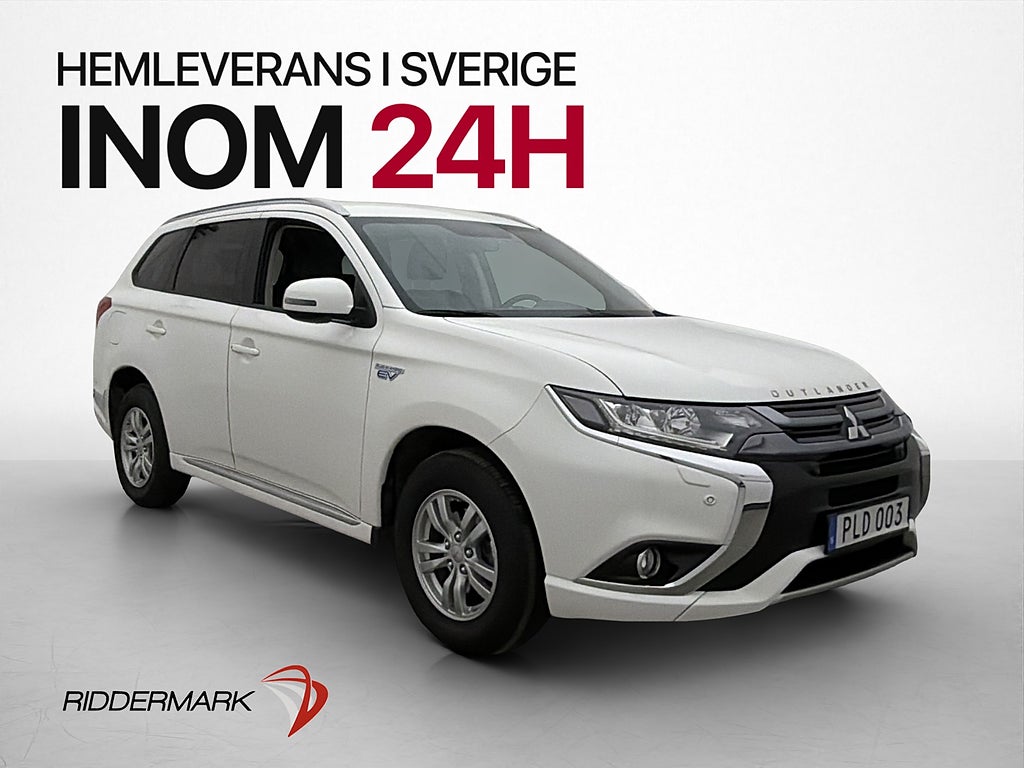 Mitsubishi Outlander PHEV 203hk 4WD Fleet Edition Sensorer