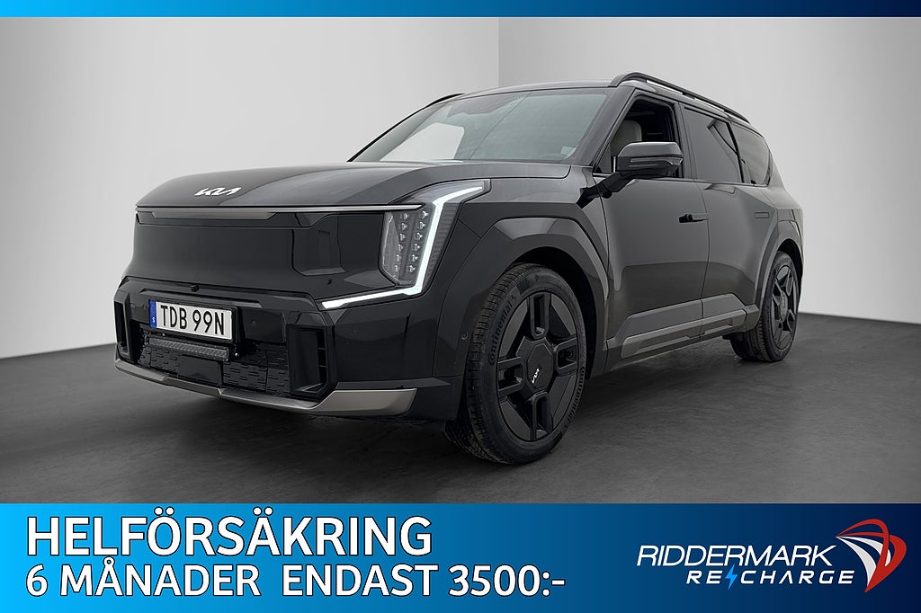 Kia EV9 AWD 385hk GT-Line 6-Sits Panorama Meridian Drag MOMS