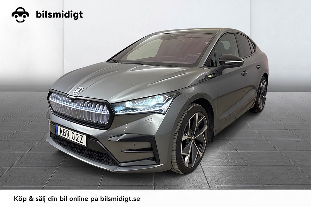 Skoda Enyaq Coupé RS Solid Advanced Drag CANTON HUD Pano Stolsminne 340hk