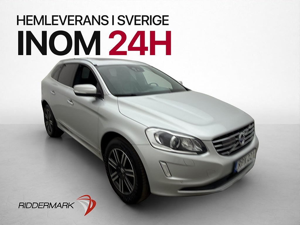 Volvo XC60 D4 AWD 190hk Summum Drag BLIS Pano Skinn
