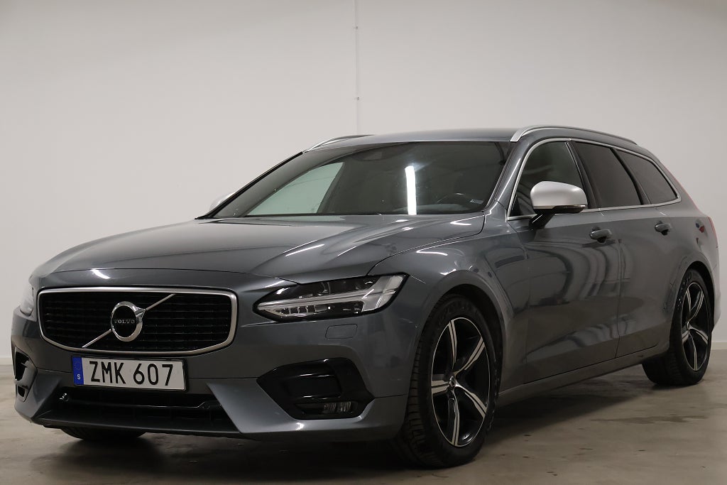 Volvo V90 D4 AWD R-DESIGN AUTOMAT ALCANTARA/SKINN PADDLAR EURO 6