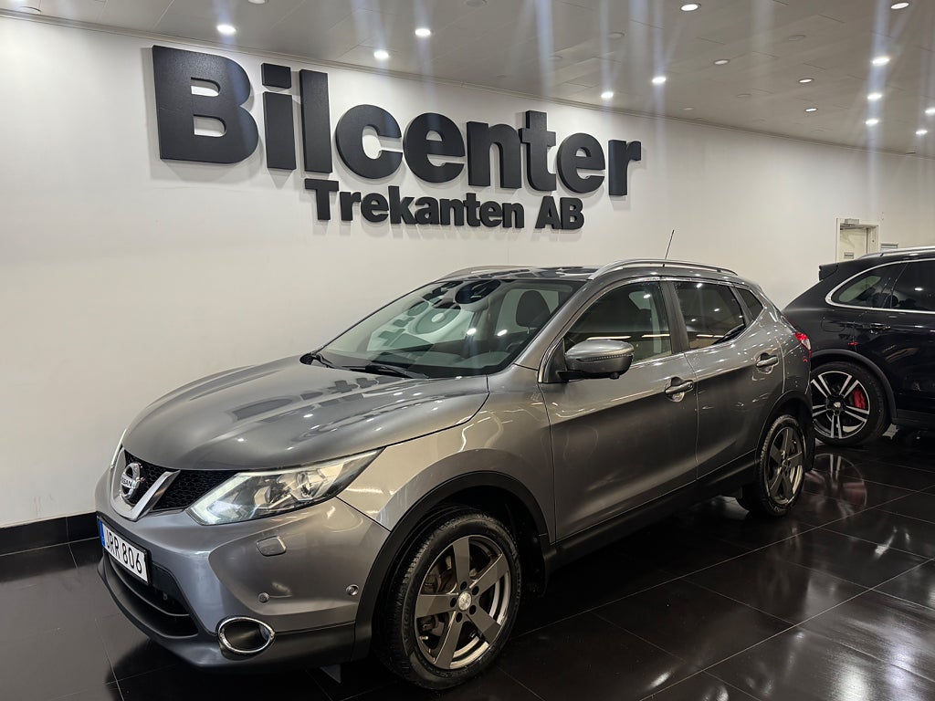Nissan Qashqai 1.5 dCi Euro 5 Skinn Back-Kamera KamremBytt