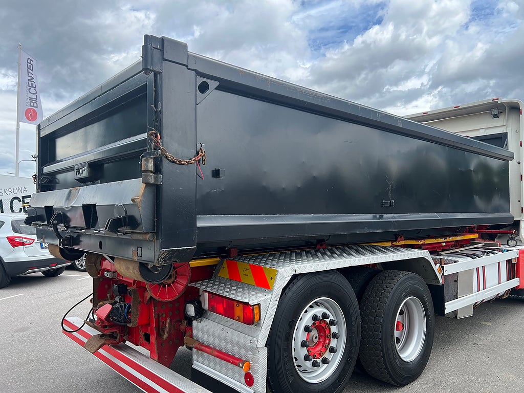 Scania R500 V8 6x2*4 Manuell Växellåda, Lastväxlare inkl flak