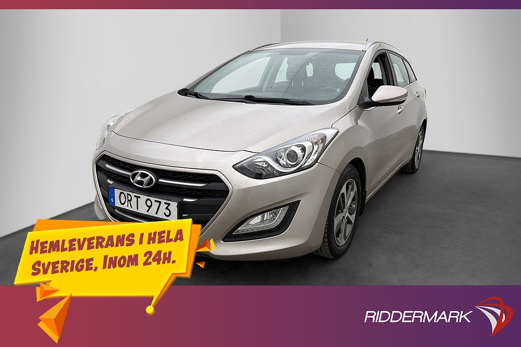 Hyundai i30 Kombi 1.6 GDI Comfort Sensorer Rattvärme