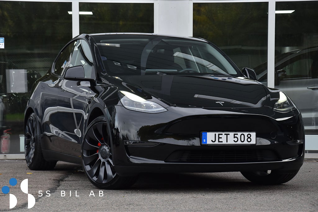 Tesla Model Y Performance DRAG PANO 360 VÄRM 534HK