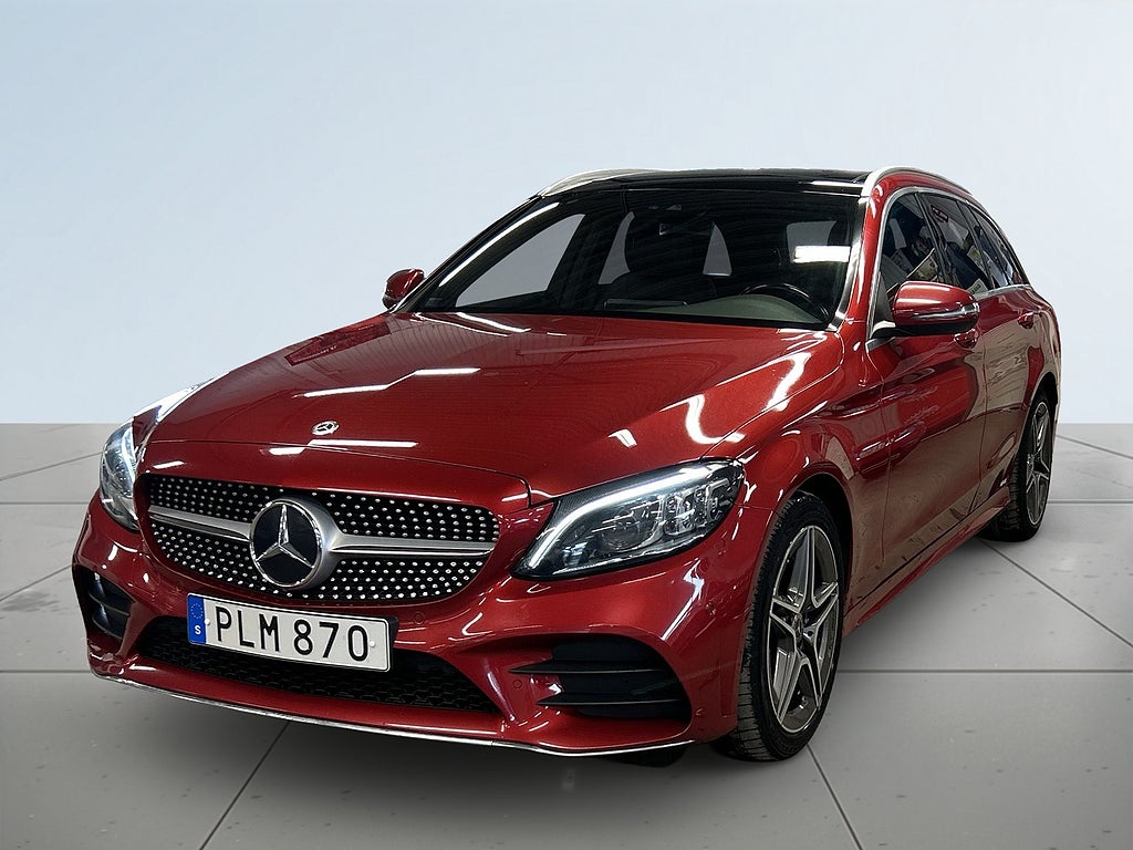Mercedes-Benz C 220 T d 4MATIC 9G-Tronic Drag/Kamera/Dvärm/Pano/S&Vdäck