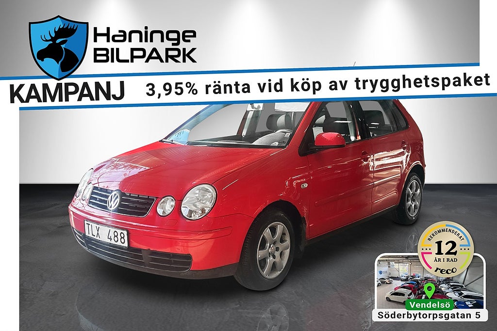 Volkswagen Polo 5-DR 1.4 COMFORT SUPERDEAL 3.95% / LÅGMILAD