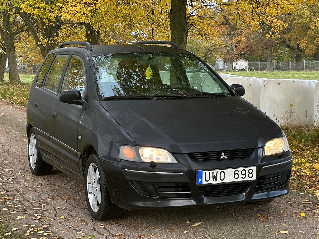 Mitsubishi Space Star 1.6 Svensksåld, Besiktigad 2026-12-31 