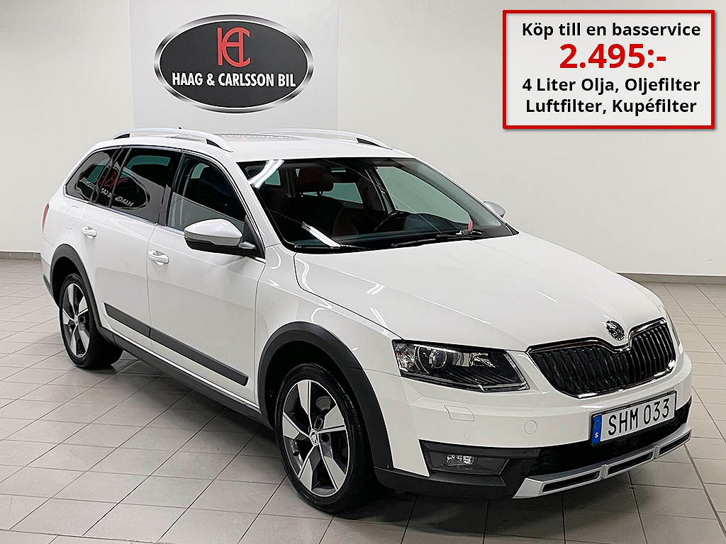 Skoda Octavia Scout 2,0 TDI 4 WD Automat 184Hk