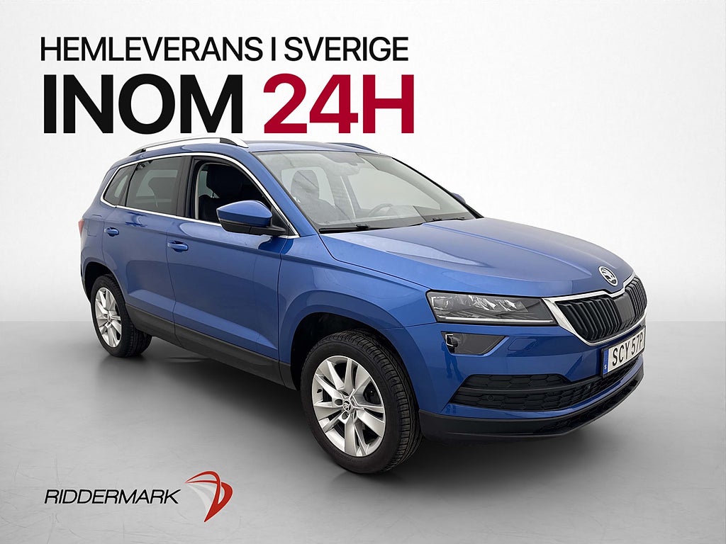 Skoda Karoq 1.0 TSI 115hk Carplay Halvskinn 1 Brukare