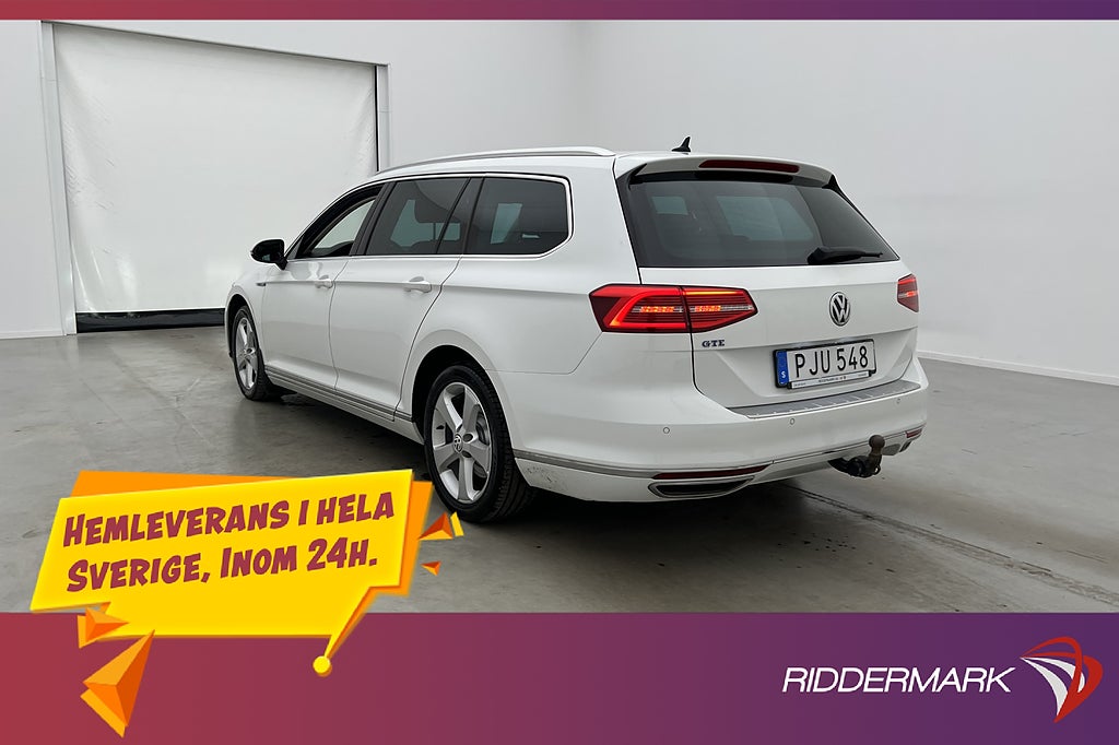 Volkswagen Passat GTE 218hk Kamera CarPlay Pano Drag