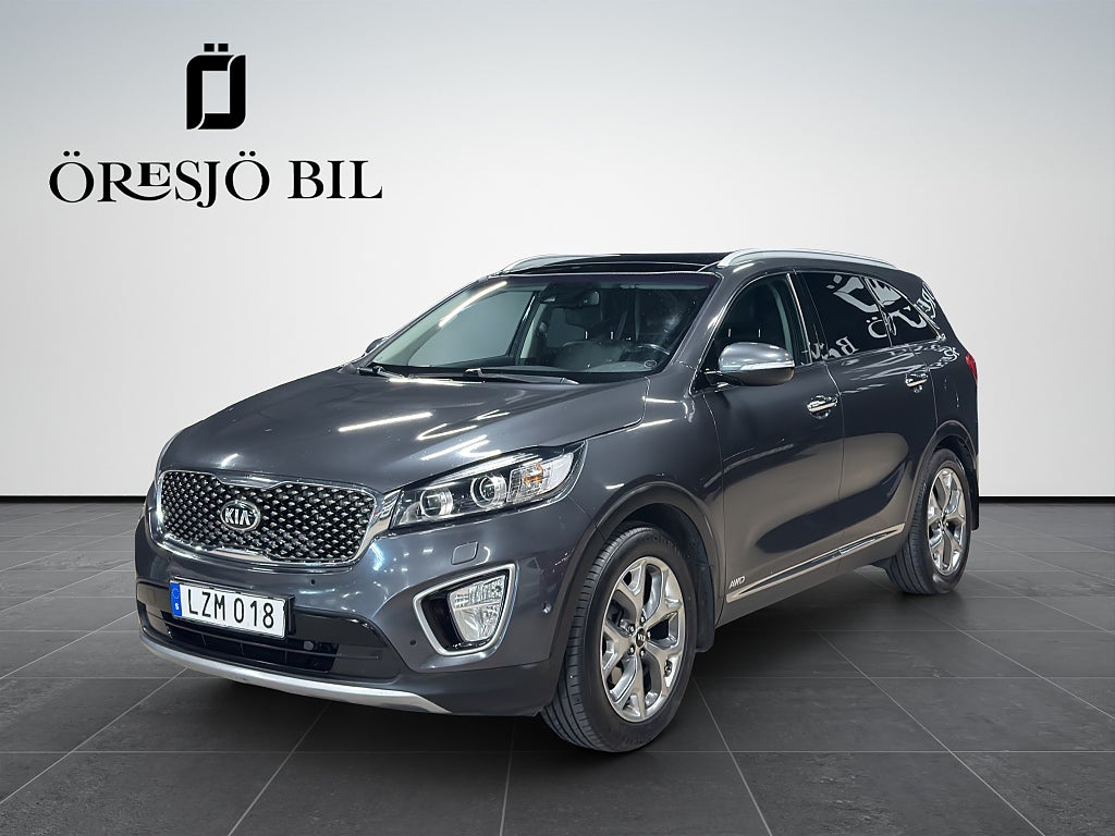Kia Sorento 2.2 CRDi AWD Business 7-Sits Värmare GPS Panorama Drag