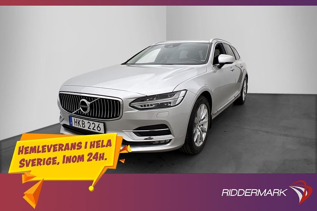 Volvo V90 D4 190hk Inscription VOC Värmare Skinn CarPlay