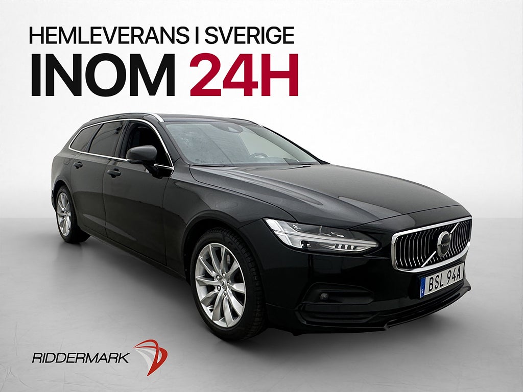 Volvo V90 B4 AWD Momentum Adv Värmare H/K Drag Kamera