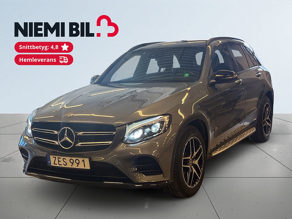 Mercedes-Benz GLC 250 d AMG 2 Brukare/Drag/Pano/S&V-Hjul/Burmester/Skinn