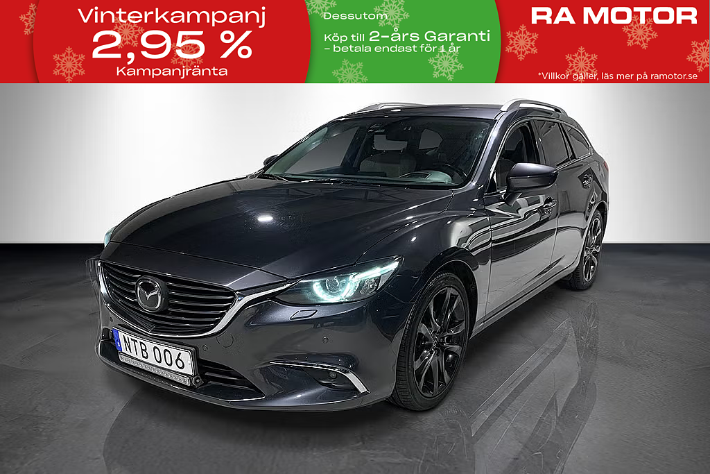 Mazda 6 2.2 D AWD OPTIMUM|HUD|NAV|SKINN 2015