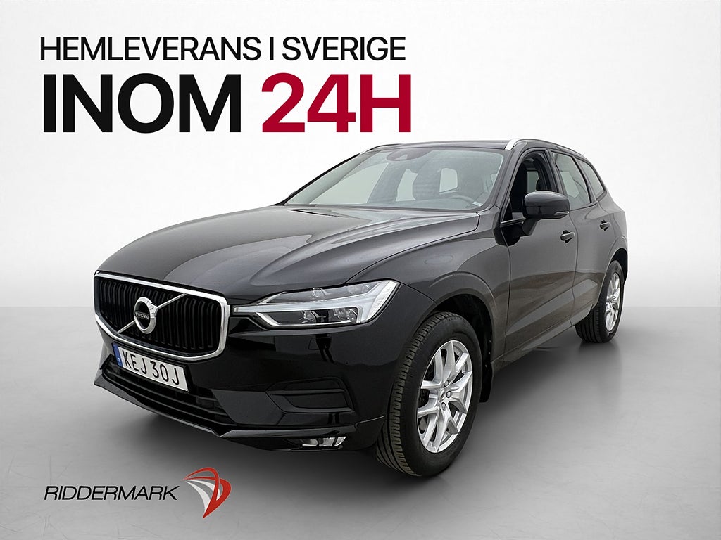 Volvo XC60 T5 250hk AWD Momentum Värmare B-Kamera Rattvärme