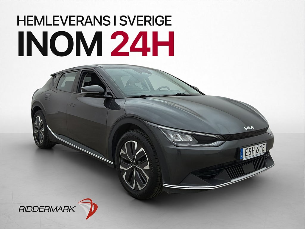 Kia EV6 77.4 kWh Dragkrok Kamera Halvskinn CarPlay MOMS