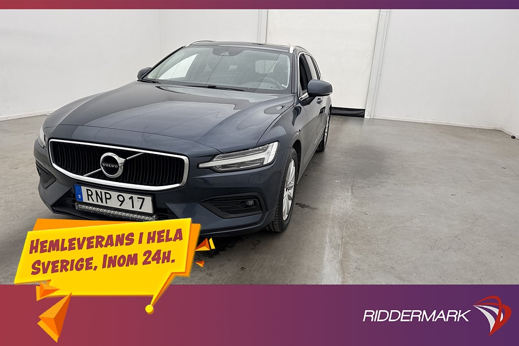 Volvo V60 D4 Advanced VOC Pano Kamera Skinn Elstolar MOMS