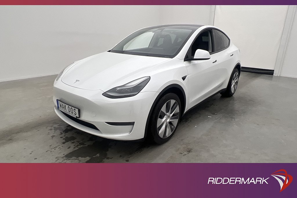 Tesla Model Y Long Range AWD Svensksåld AP Drag Moms