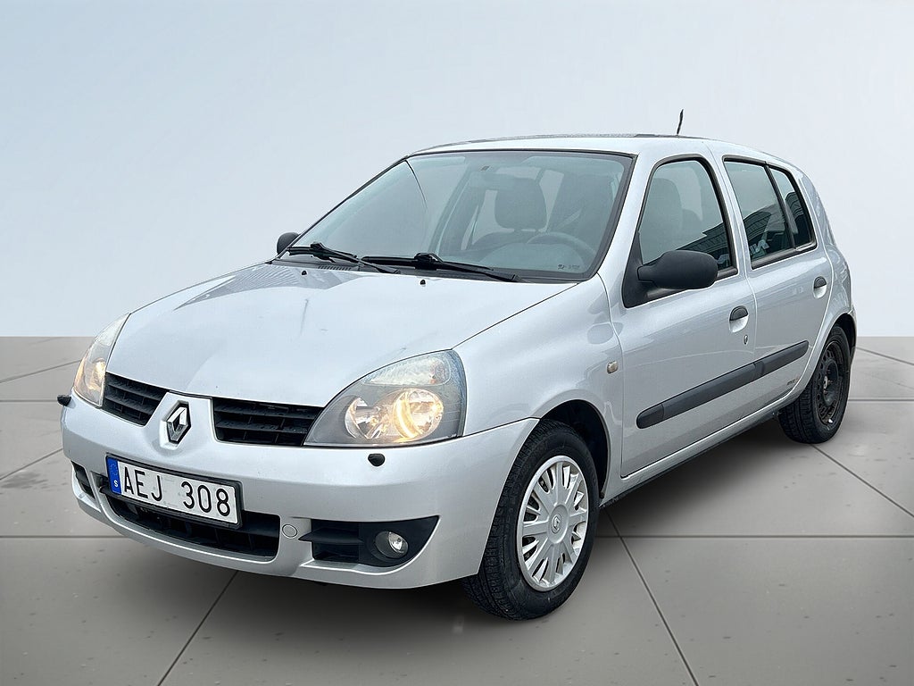 Renault Clio 5-dörrars 1.2 MoK-Värm/S&V-Hjul/Rem bytt/Ny Servad