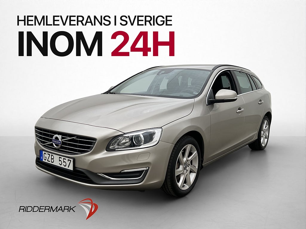 Volvo V60 D4 AWD Momentum Värmare Drag Norrlandskörd