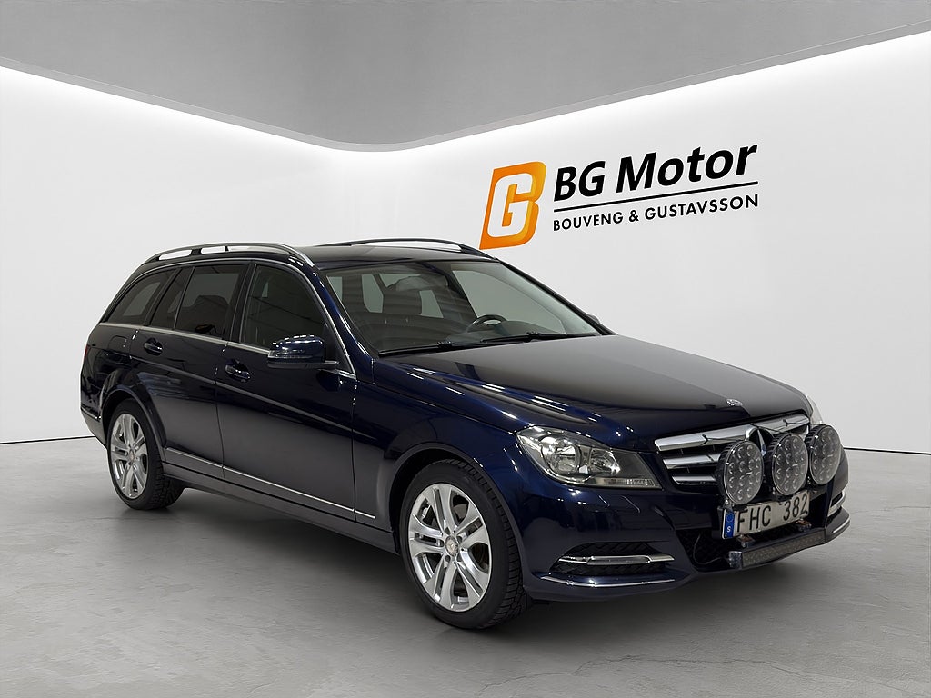 Mercedes-Benz C220 C 220 T CDI 170hk Aut Drag/Värmare/Nyservad