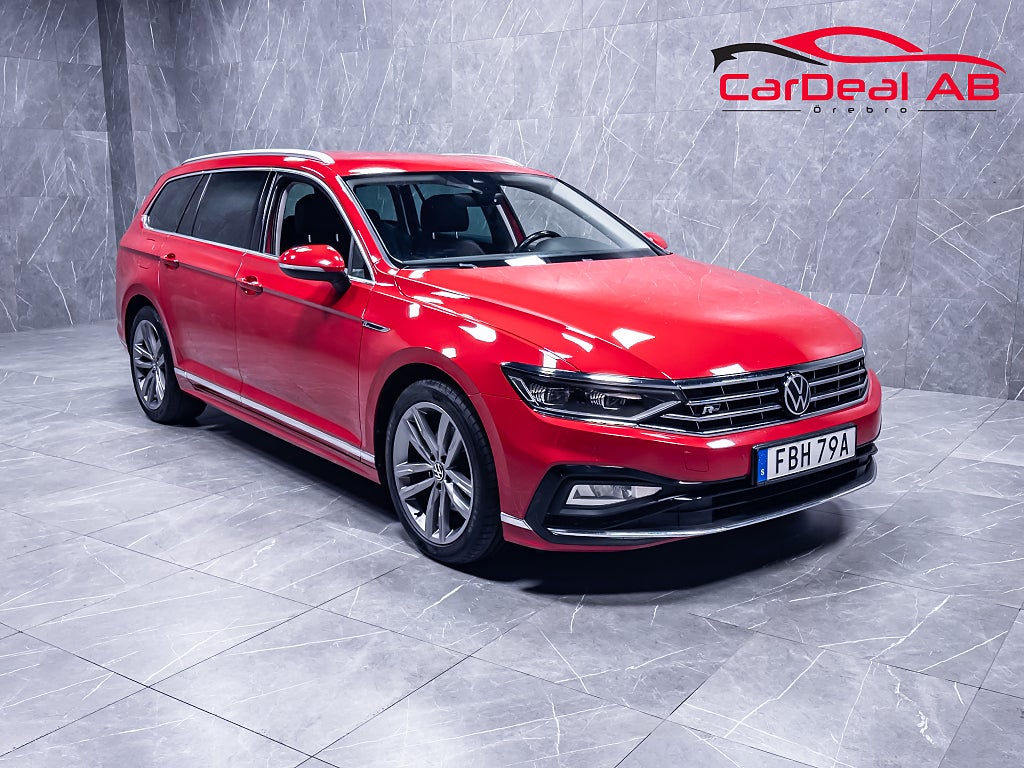 Volkswagen Passat Sportscombi 2.0 TDI 4M R-Line Cockpit Värmare *SE SPEC*