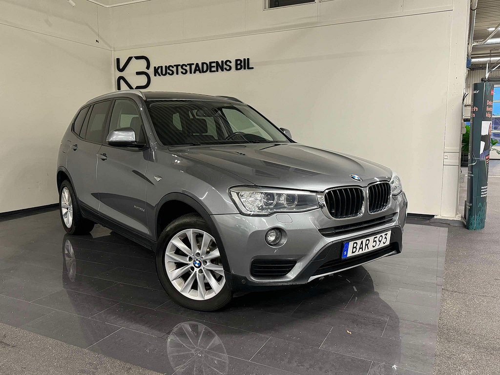 BMW X3 xDrive20d Steptronic Dragkrok Värmare Skinn 