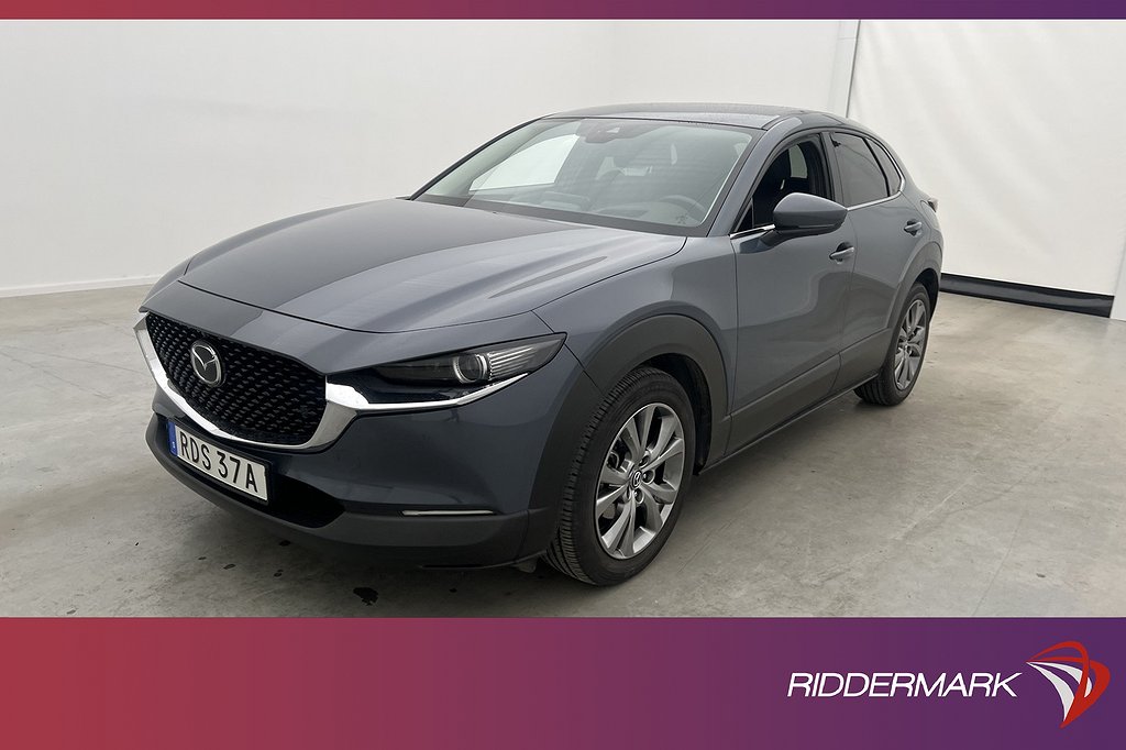 Mazda CX-30 M Hybrid AWD 180hk Cosmo BOSE HUD 360 Navi Skinn