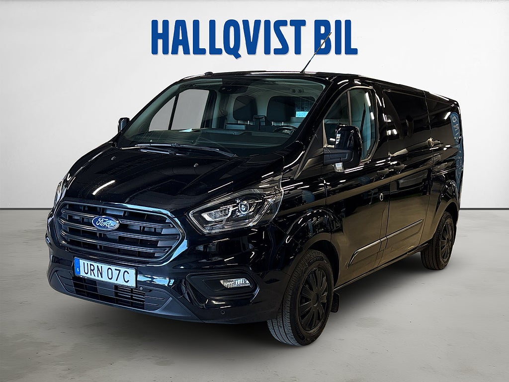 Ford transit Custom 340 L2 2.0 130hk TDCi Värmare, dubbla sidodörrar