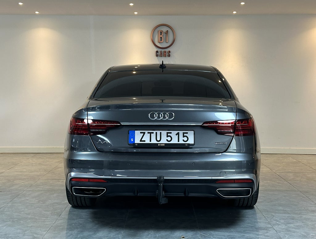 Audi A4 Sedan 40 TDI quattro S Tronic S LINE D-VÄRMARE MATRIX
