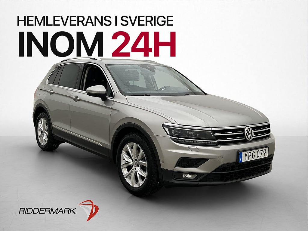 Volkswagen Tiguan 1.4 TSI 150hk 4M Värm Kamera Cockpit Drag
