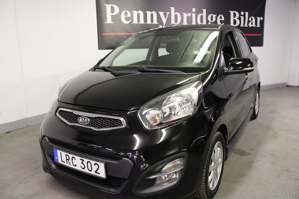 Kia Picanto 5-dörrar 1.2 CVVT EX, GLS Automat 