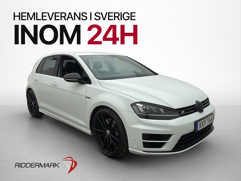 Volkswagen Golf R 4Motion 300hk Dynaudio DCC Kamera CarPlay