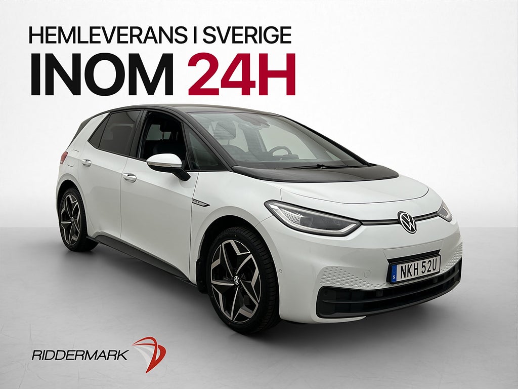 Volkswagen ID.3 Pro S Style Plus Värm Kamera Massage CarPlay