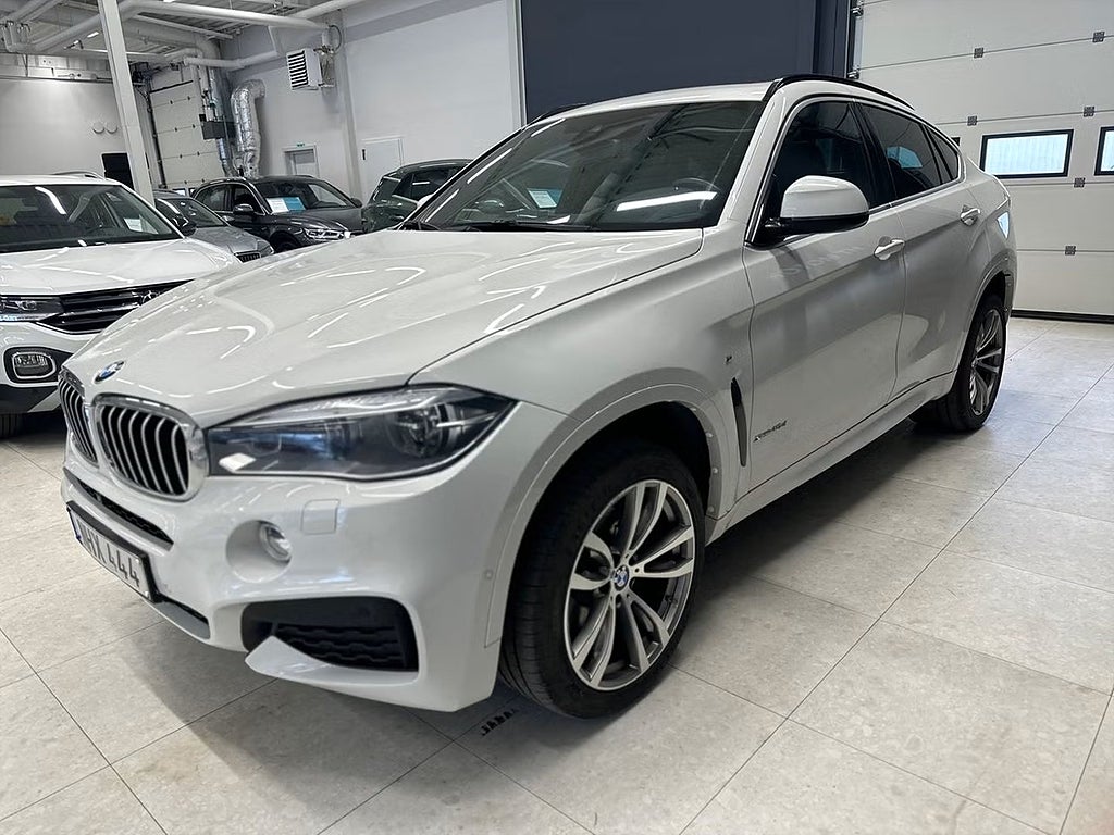 BMW X6 xDrive40d M Sport/B-Kamera/360/H/K/Skinn/Drag/Nav/