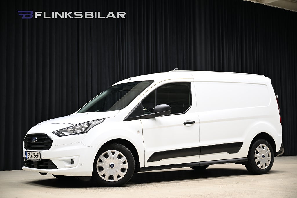 Ford Transit Connect 100HK Automat|Inredd|Drag|Värmare|Backkamera
