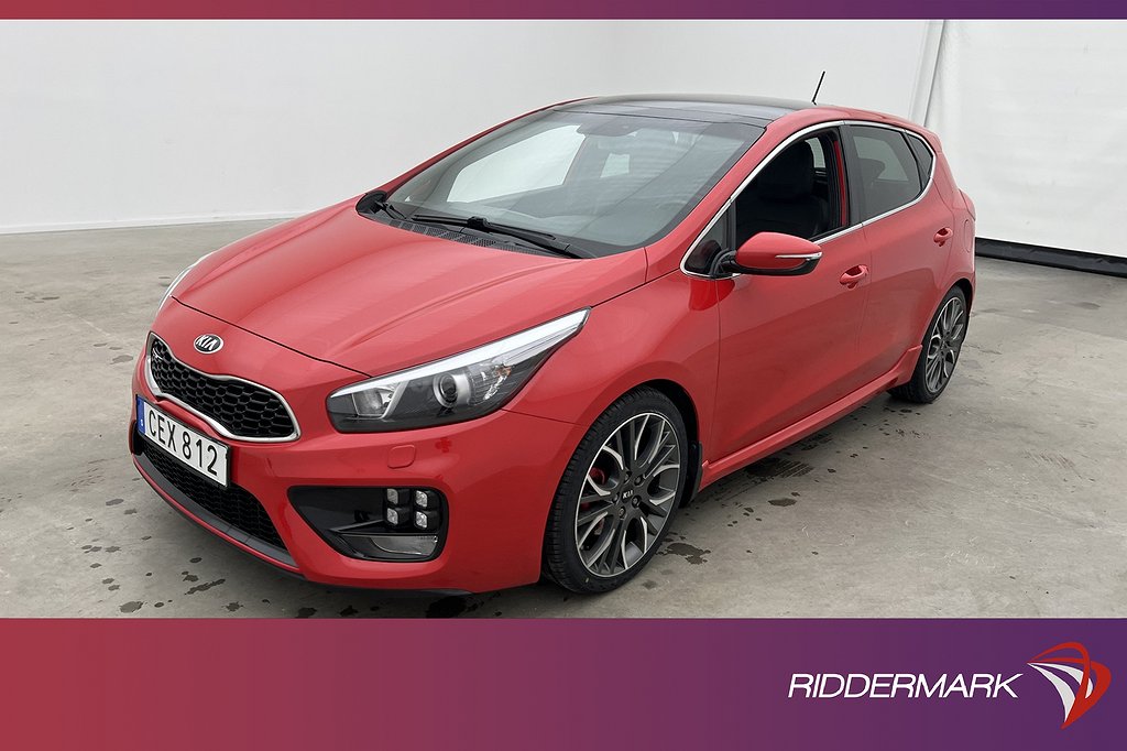 Kia Cee´d GT GDI 204hk M&K-Värm Pano Kamera Navi Rattvärme