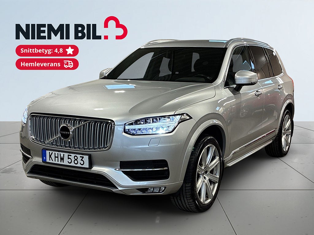 Volvo XC90 D5 AWD Aut Inscription Drag Värmare Kamera Cockpit S&V