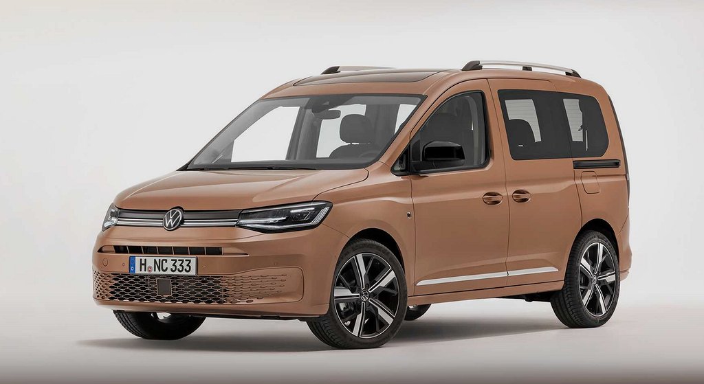 Avslöjad Helt nya Volkswagen Caddy