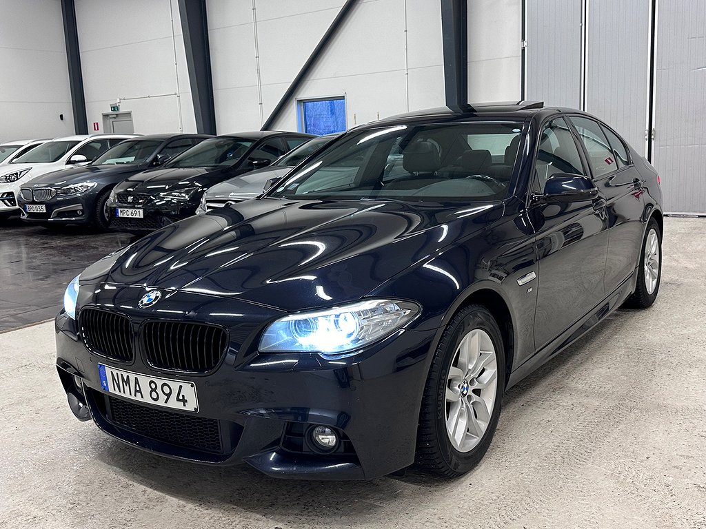 BMW 520 D XDRIVE SEDAN M-SPORT TAKLUCKA DRAG HIFI EL-STOLAR