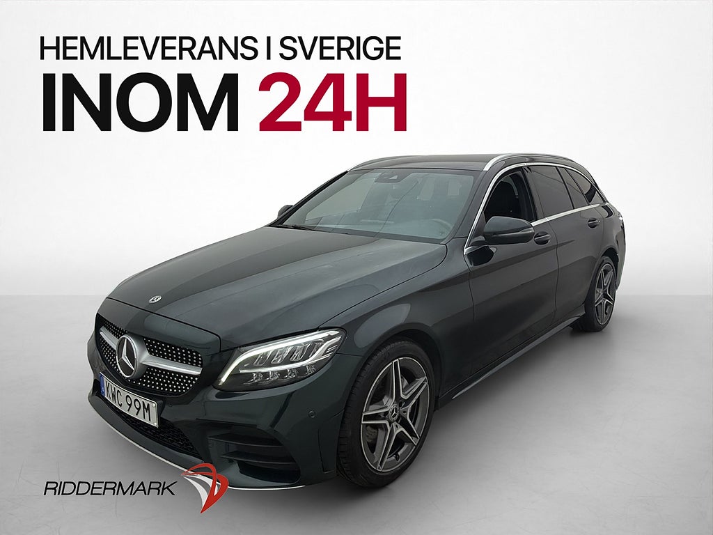 Mercedes-Benz C220 T d 4MATIC AMG D-Värmare Kamera Navi Drag